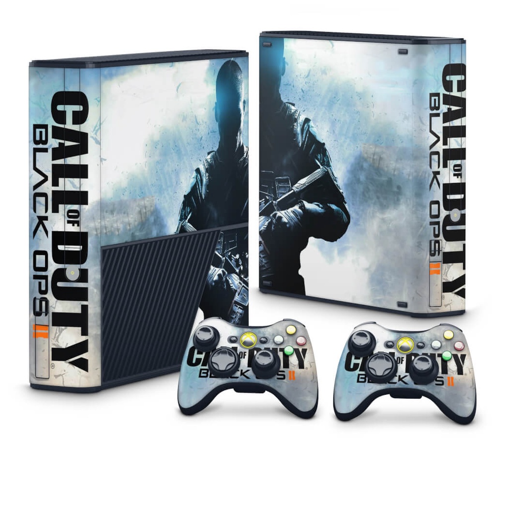 Skin Adesivo Xbox 360 Super Slim - Call Of Duty Black Ops 2