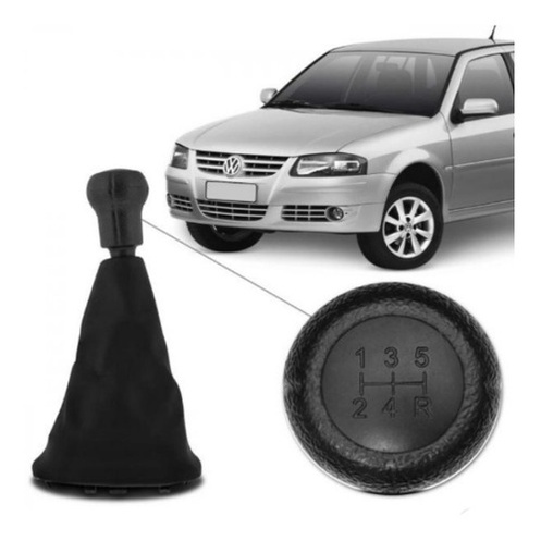 Bola Câmbio Manopla E Coifa Gol Saveiro Parati G4 2006/...