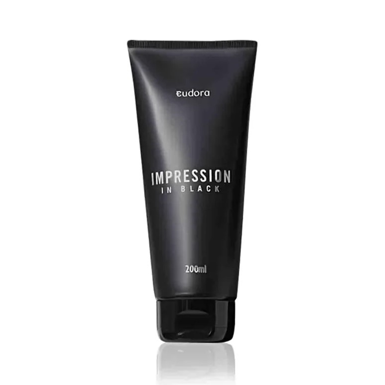 Loção Desodorante Hidratante Corporal Impression In Black 200ml em Oferta na Shopee