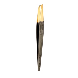 Pinça Profissional Ponta Dourada Chanfrada Klass Vough TW-048HQH em Oferta na Shopee