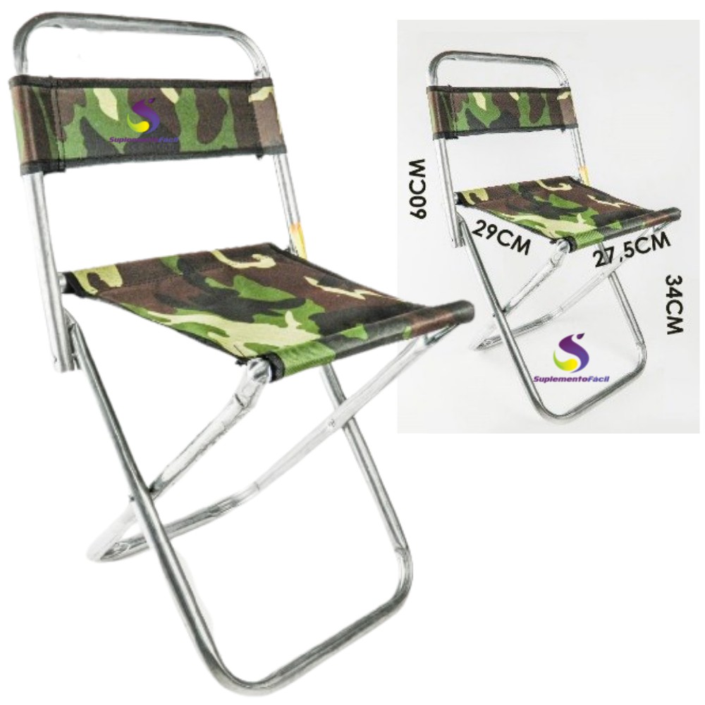 Cadeira Banco Banquinho de Pesca Banqueta de Pesca cadeira Pesca Camping Praia