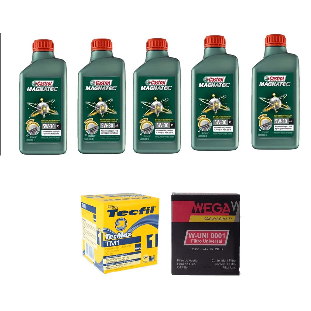 5 Lts Castrol 5w30 Sintetico Stop Start A5 Sn + Filtro Tm1