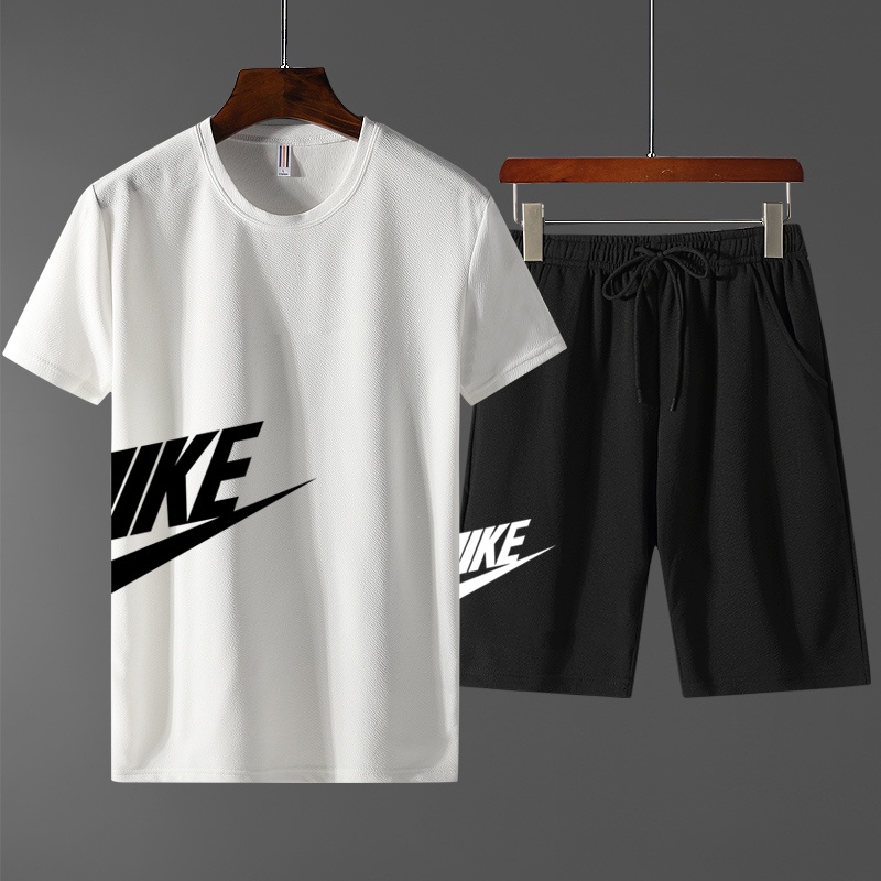 a Versão Oficial Nike Da Loja De Roupas Esportivas , Uma Camiseta De Manga Curta Masculina De Verão Terno De Corrida casual De Cinco Minutos