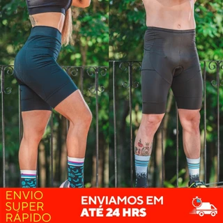 Short de Ciclista Bermuda Bike MTB Speed Promoção Ciclismo Alta Densidade para Ciclistas