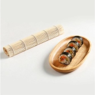 Esteira de Bambu Para Enrolar Sushi Sudare Oriental Comida Envio Imediato