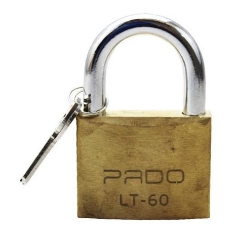 Cadeado De Latão Pado 60mm LT-60