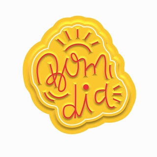 Cortador + Marcador para Biscoito e Pasta Americana Bom Dia
