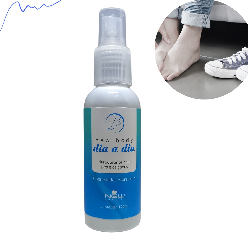 Desodorante Para os Pés Odor Elimina Chulé dos Pés e Calçados