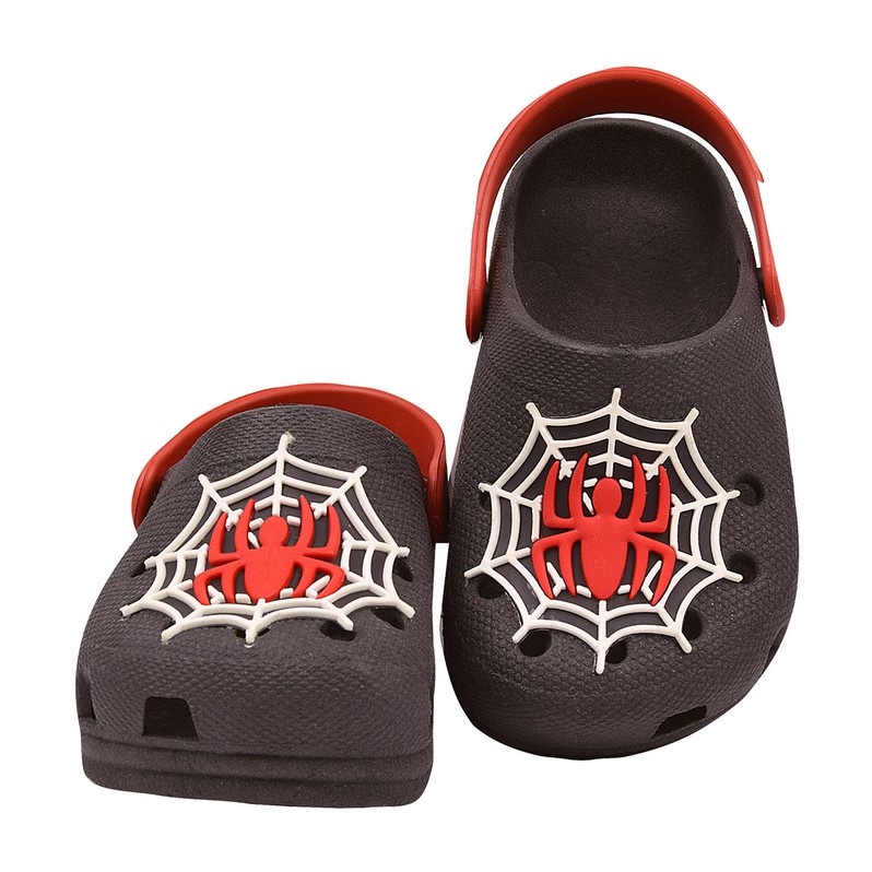 Babuche Sandalia Infantil Teia Homem Aranha Leve e Macio Escolar Piscina Praia Colegio Calcfacil Papete Chinelo