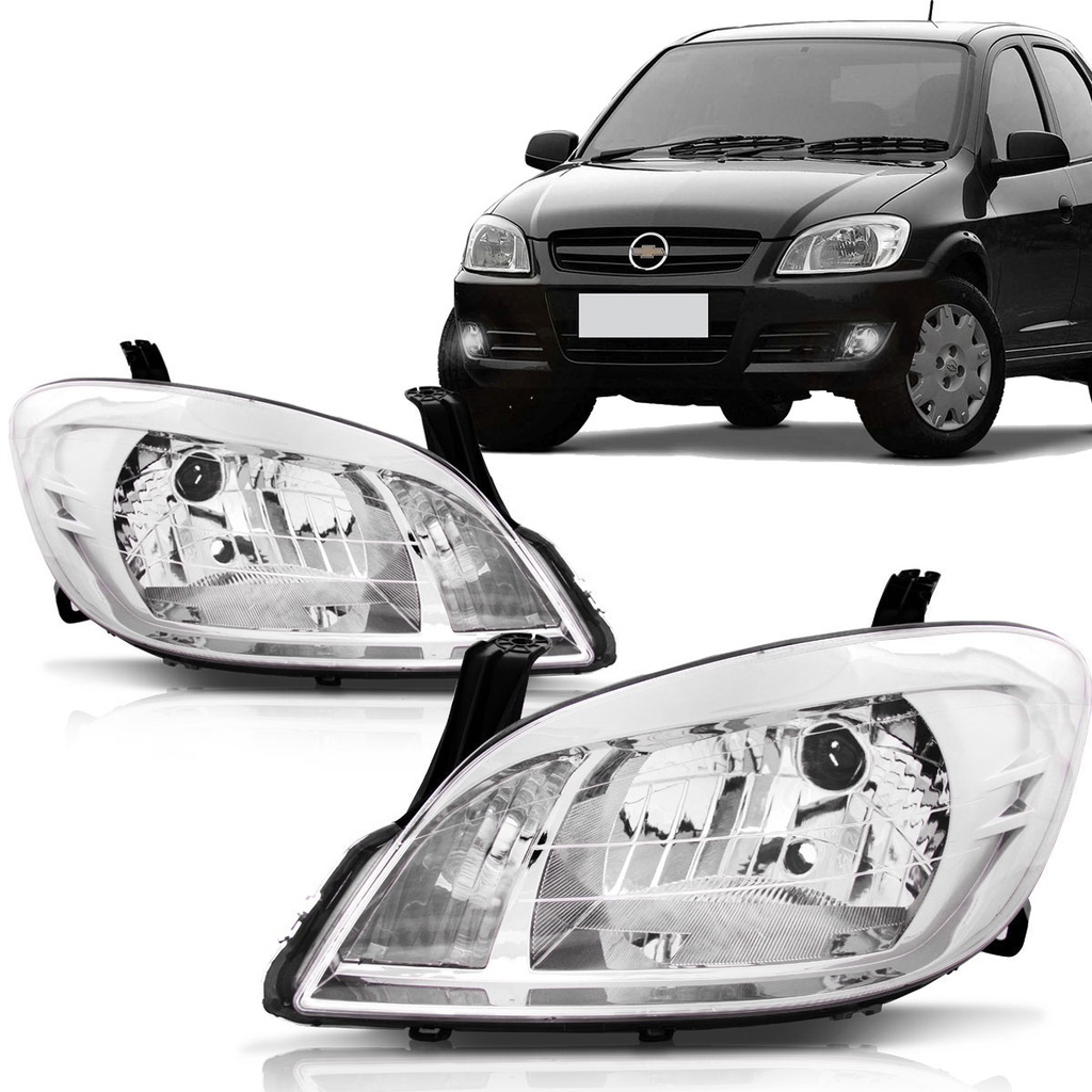 Farol Celta 2006 2007 2008 2009 2010 2011 - Spare Parts and Accessories for Vehicles