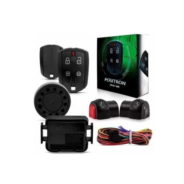 Alarme Automotivo Positron Cyber Exact Ex 360 Universal Para Seu Veiculo