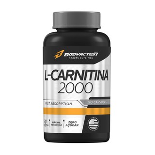L-carnitina 90 Caps 2000mg - Bodyaction