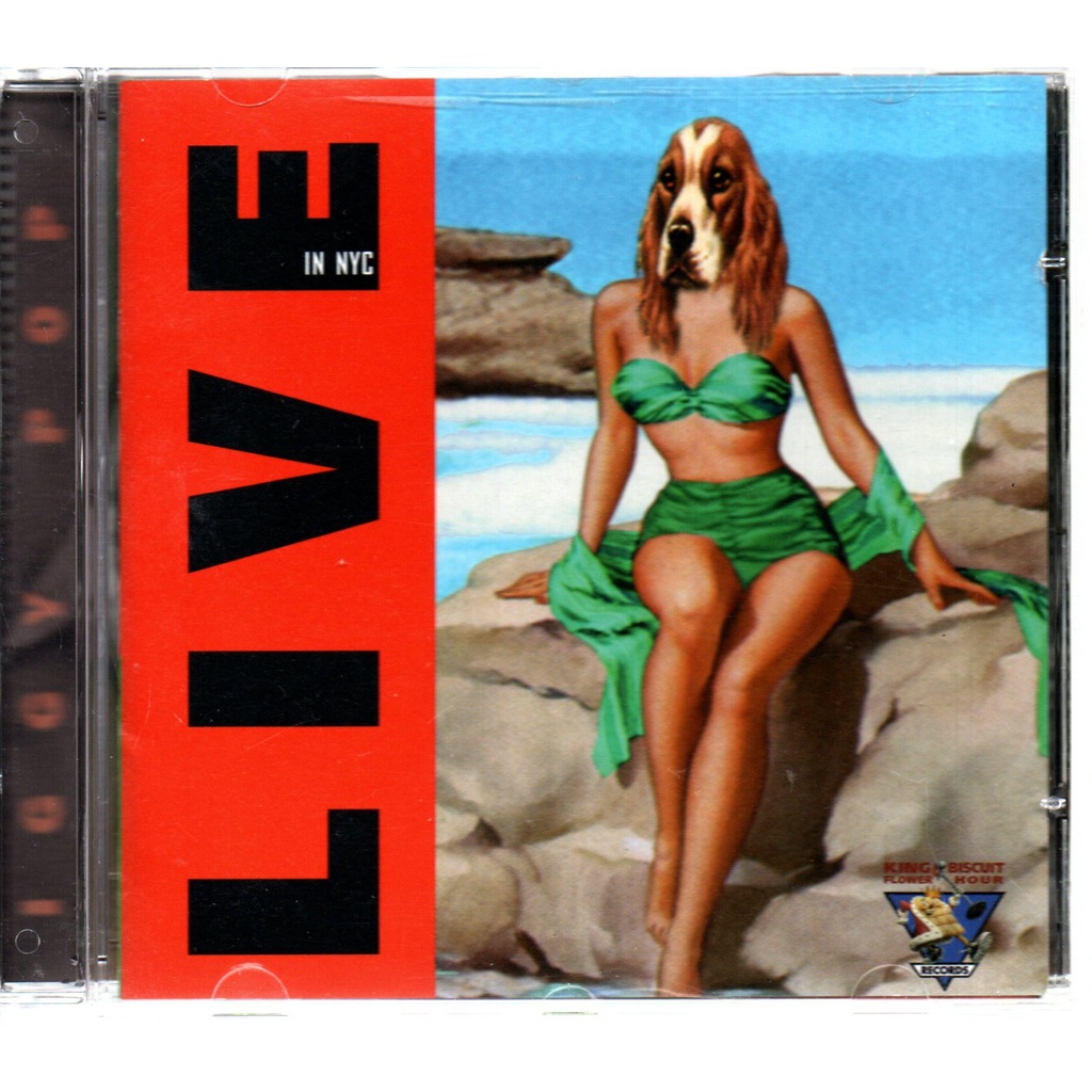 CD IGGY POP - LIVE IN NYC ( USA ) KING BISCUIT 2000