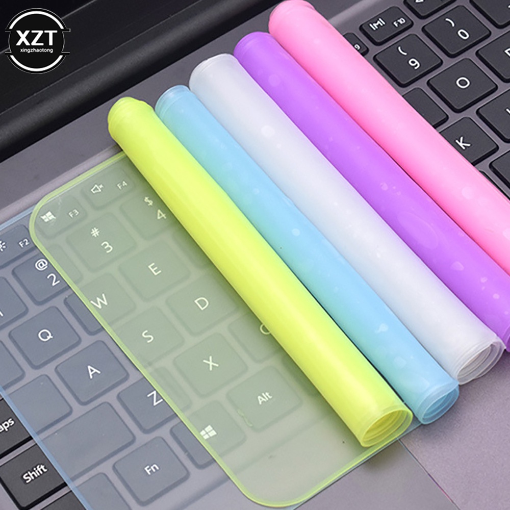 Película universal De Teclado Para notebook Silicone Protetora De 14/15 Polegadas À Prova De Poeira De 15/17