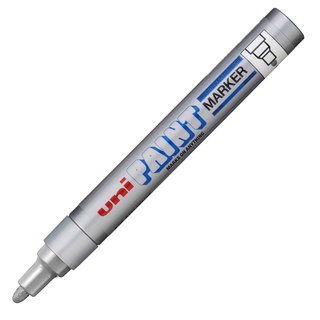 Pincel marcador permanente prata PX-20 Uni-Paint