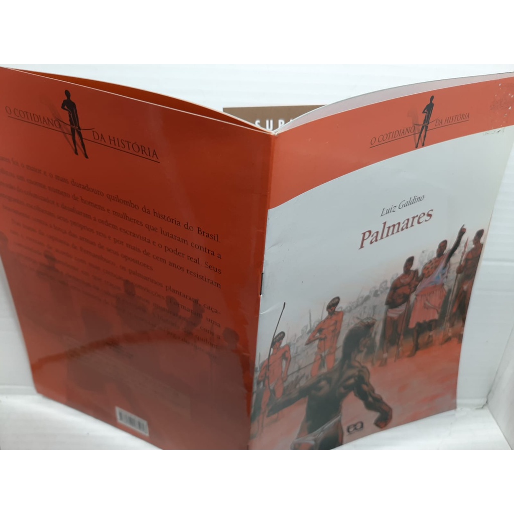 LIVRO - Palmares - O Cotidiano da História - Luiz Galdino