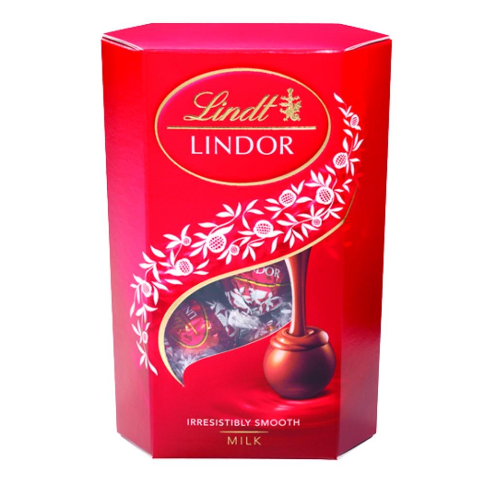 1 Caixa de 75g, Bombons de Chocolate Suico, Lindt Lindor