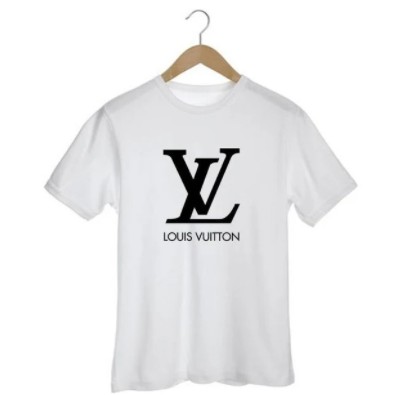 Camiseta Masculina Camisa LOUIS VUITTON Alta Qualidade 100% Algodão