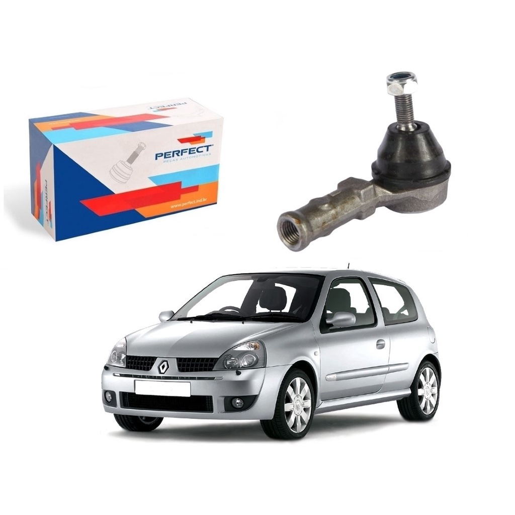 Terminal direção esquerdo perfect renault clio 1.0 1.6 2003 a 2012 - Spare Parts and Accessories for Vehicles