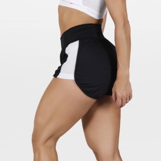 Short Curto Academia Fitness Feminino Corrida Caminhada VIVIAN Cores