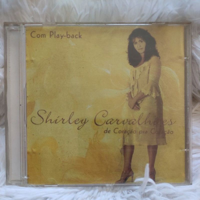 CD Shirley Carvalhaes de Coração pra Coração com Playback