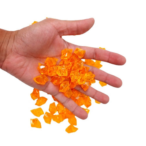 Kit Pedras Acrílica enfeite Decoração Arranjo em Oferta na Shopee