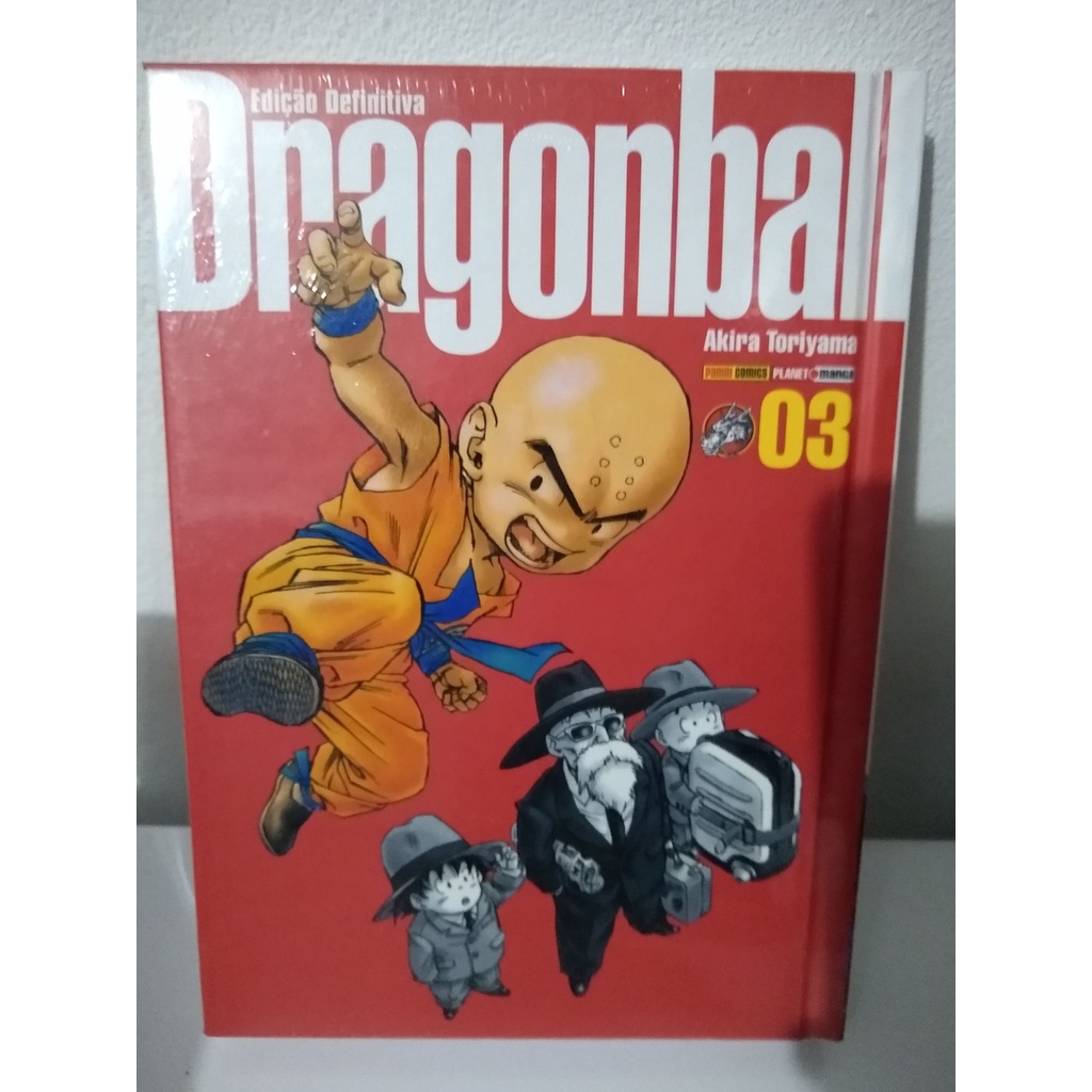 Dragon Ball Edição Definitiva (avulsos) - Panini 1 2 3 4 5 6 7 8 9 10 Capa  Dura - Akira Toryama