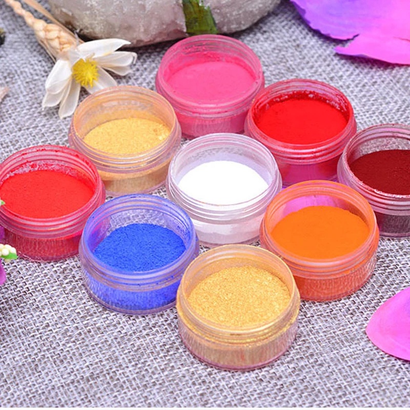 65 Cores Mica Pó Para Lip Gloss Diy Batom Pigmento Em Pó 51-65 Cores