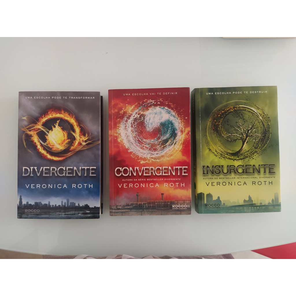 Trilogia Divergente - Veronica Roth | Shopee Brasil