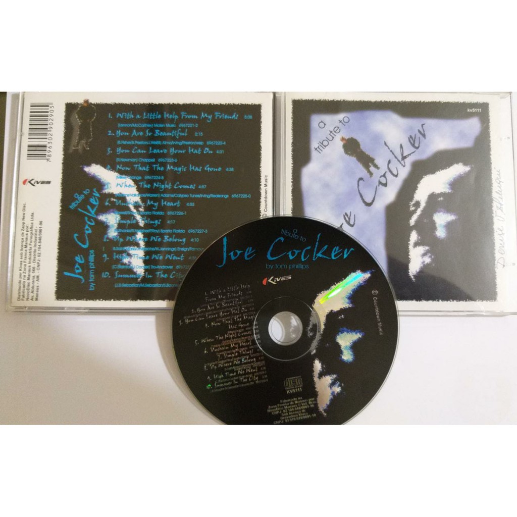 CD A TRIBUE TO JOE COCKER - BY TOM PHILLIPS