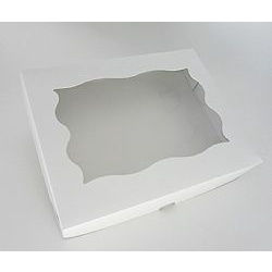 15 a 80 Caixa papel cartão com visor - 22 X 17,5 x 4 cm em Oferta na Shopee