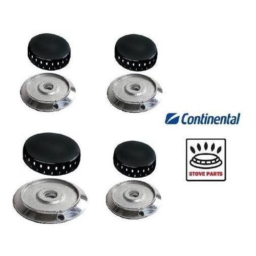 Kit Espalhador + Queimador Fogão Continental Affeto 4 Bocas