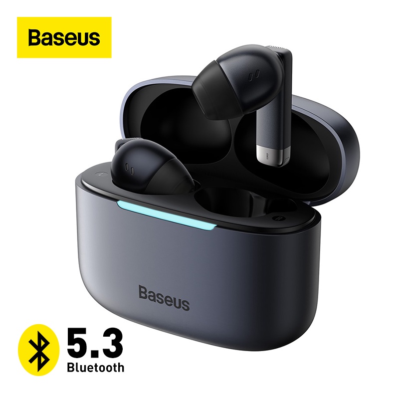 Baseus d02 pro fones de ouvido sem fio esporte bluetooth 5.3 fone
