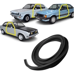 Borracha Vedação Das Portas Chevette Marajó Brasilia Chevy