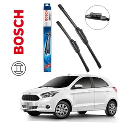 Par Palheta Limpador Parabrisa Dianteiro Ford Ka Original Bosch 2014 2015 2016 2017 2018 2019 2020