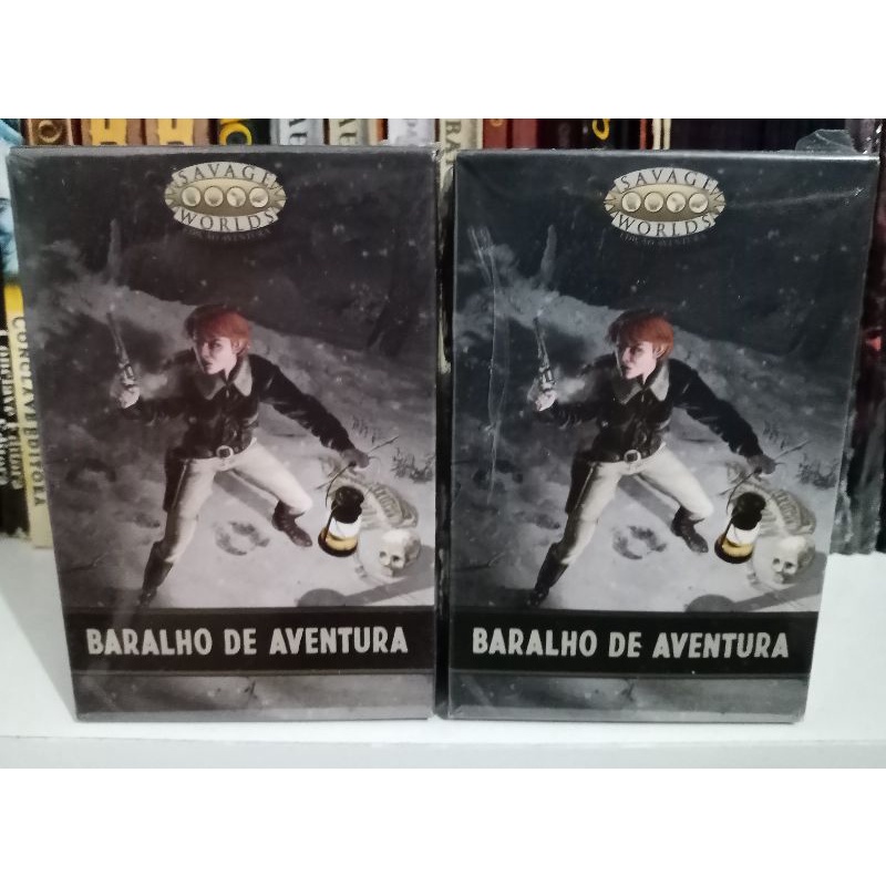 Baralho de Aventura: Savage Worlds Edição Aventura - RPG em Oferta na Shopee