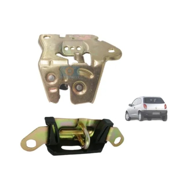 Kit Fechadura Tranca Com Batente Porta Malas Celta 2000 A 06 Automotivo