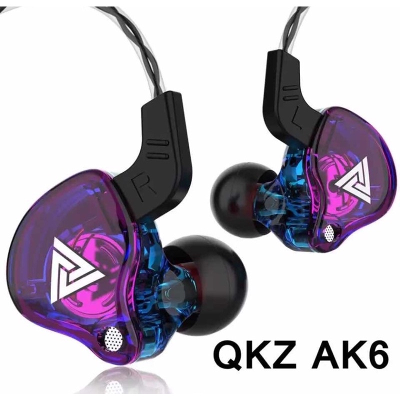 Fone de Ouvido Qkz Ak6 Retorno de Palco Músico Melhor Preço — R$ 39,80 em Shopee