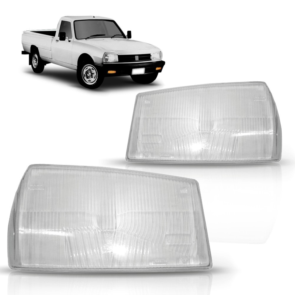 LENTE FAROL PEUGEOT 504 SR 1991 A 1997 em Oferta na Shopee