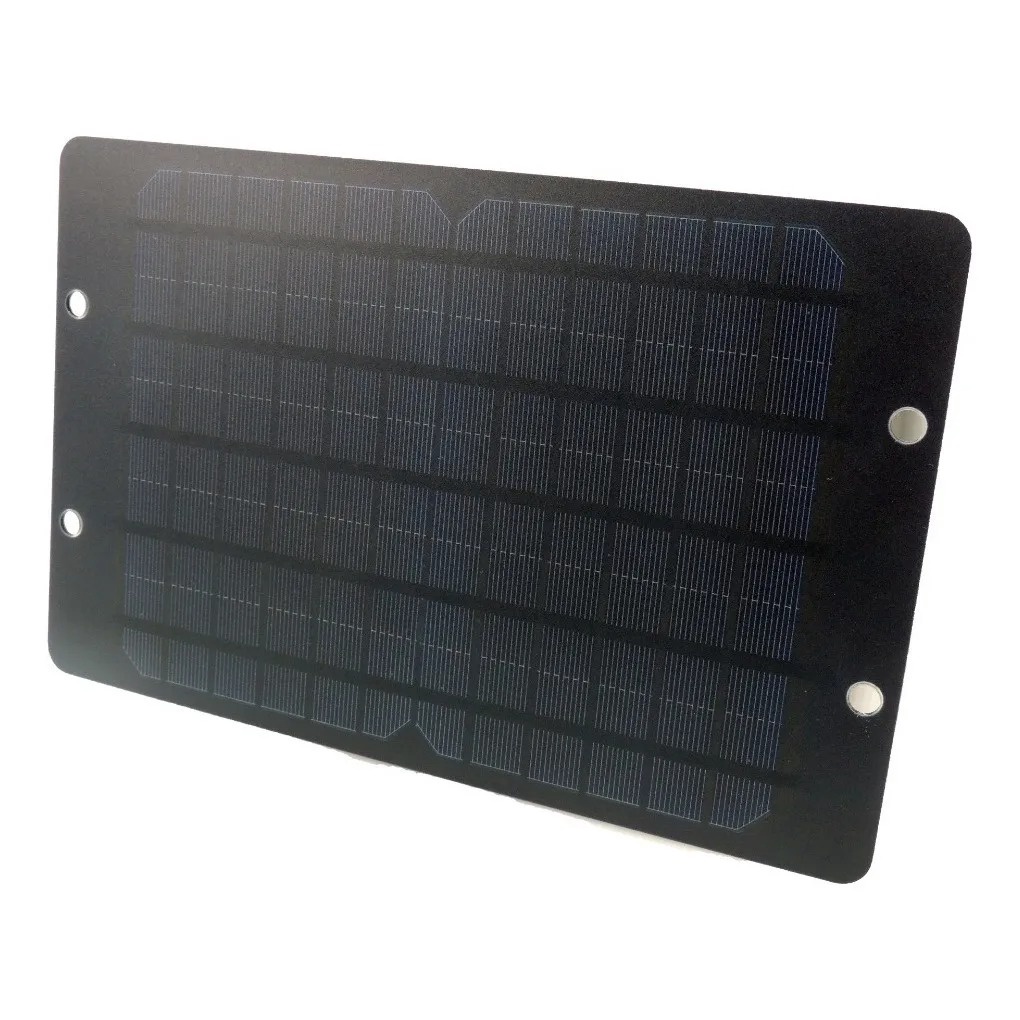 Painel Solar Portátil 6v 6w Monocristalino Fotovoltaica 2 Fios Soltos