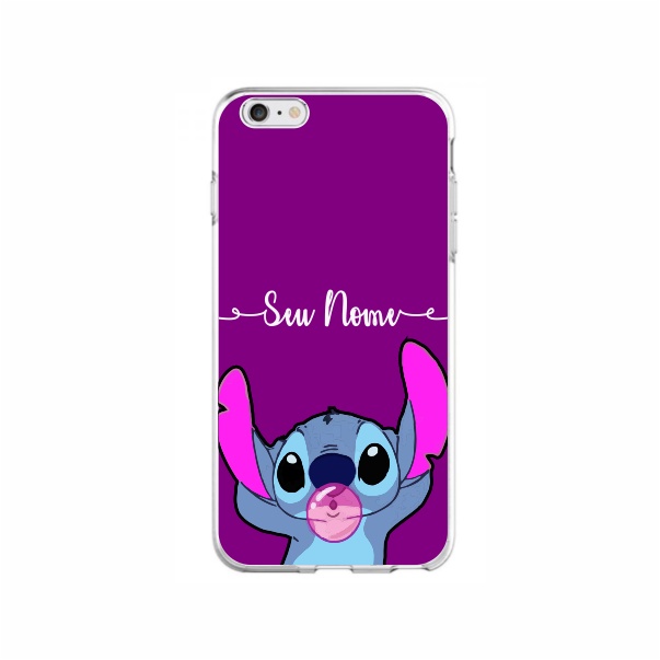 Capa de Celular Capinha Iphone 6 / Iphone 6s Personalizada  - Stitch Nome