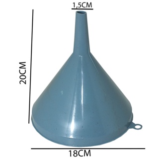 Funil Plástico Para Uso Doméstico G 20cm Cores Sortidos Varias cores em Oferta na Shopee