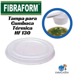 50un- Tampa P/ Cumbuca Termica Isopor 300/500ml- Hf130