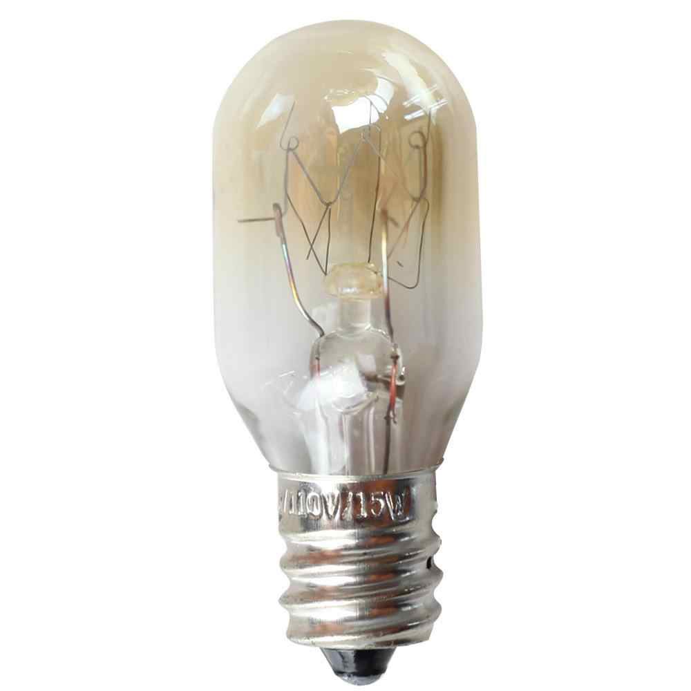 Lâmpada E14 15w 110v TU25 Branco Morno 3500k = Rosca Fina Forma Tubular ACHATADA Amarela Branco Morno 3500k (kelvin) Incandescente Forno Fogão Electrolux Esmaltec Atlas Atenas