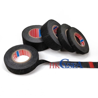 1 Pcs Comprimento Preto 15 M Largura 9/19MM Novo Tipo Tesa Coroplast Fita Para Chicote De Fios Arnês Ferramenta De Reparo Do Navio Rápido