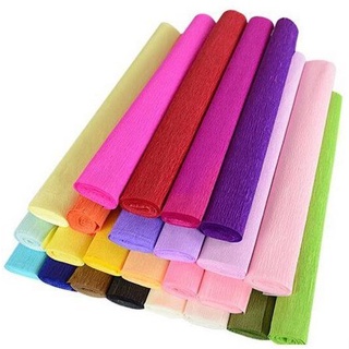 Papel Crepom ESCOLAR 48cm X 2 Metros - UNIDADE em Oferta na Shopee