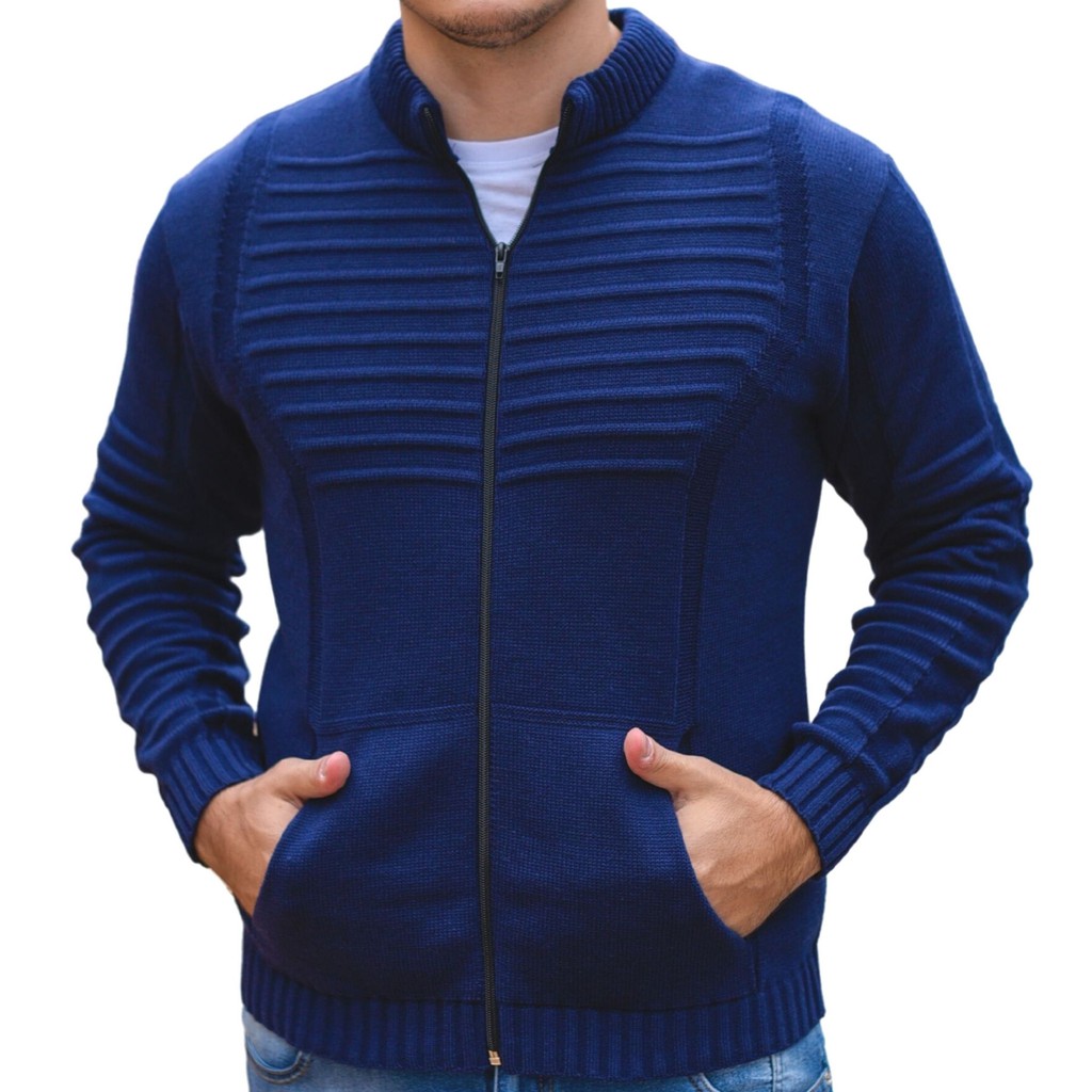 Casaco Parca Jaqueta Masculina Grossa de Inverno com Bolso e Zíper Quente Lisa Camuflada para Homens em Oferta na Shopee