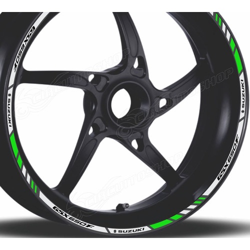 Friso Adesivo Refletivo Roda M6 Moto Suzuki Gsx 650 F 650f