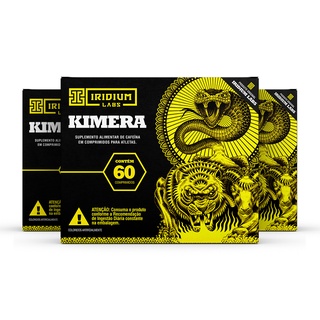 Kimera Thermo 60 comps Iridium Labs - Kit 3 caixas Termogênico