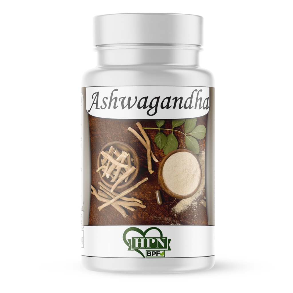 Ashwagandha Planta Para Disposição Natural + Vigor e Energia 500mg